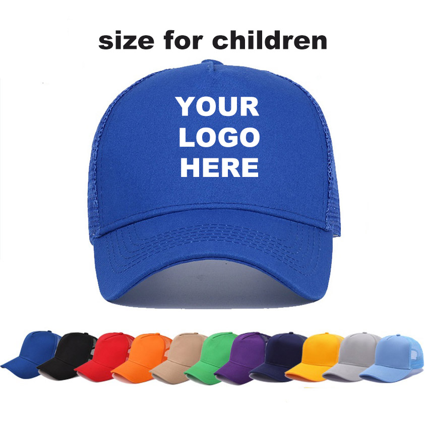 Trucker Cap Mesh - Children Cotton Trucker Hat For girls