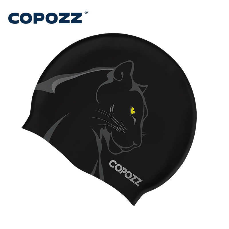 Swim Hat Silicone - COPOZZ Water Sports Women Men Swimming