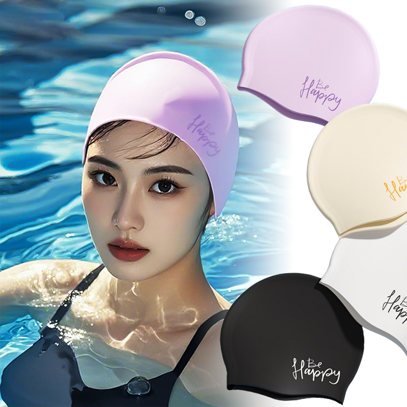 Swim Hat Silicone - Women Silicone Swimming Cap Extra Large