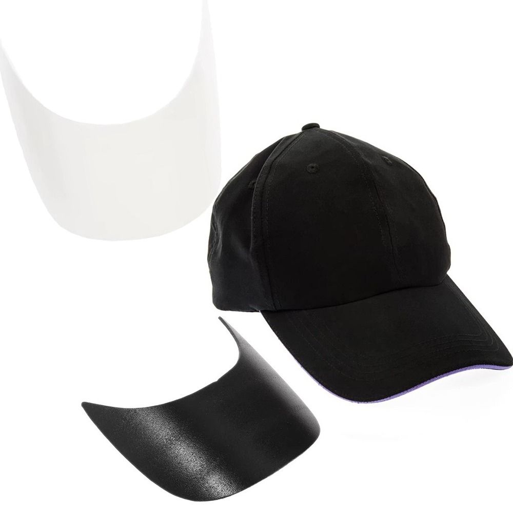 Baseball Cap Structured - 5PCS PE Hat Brim Insert Shape