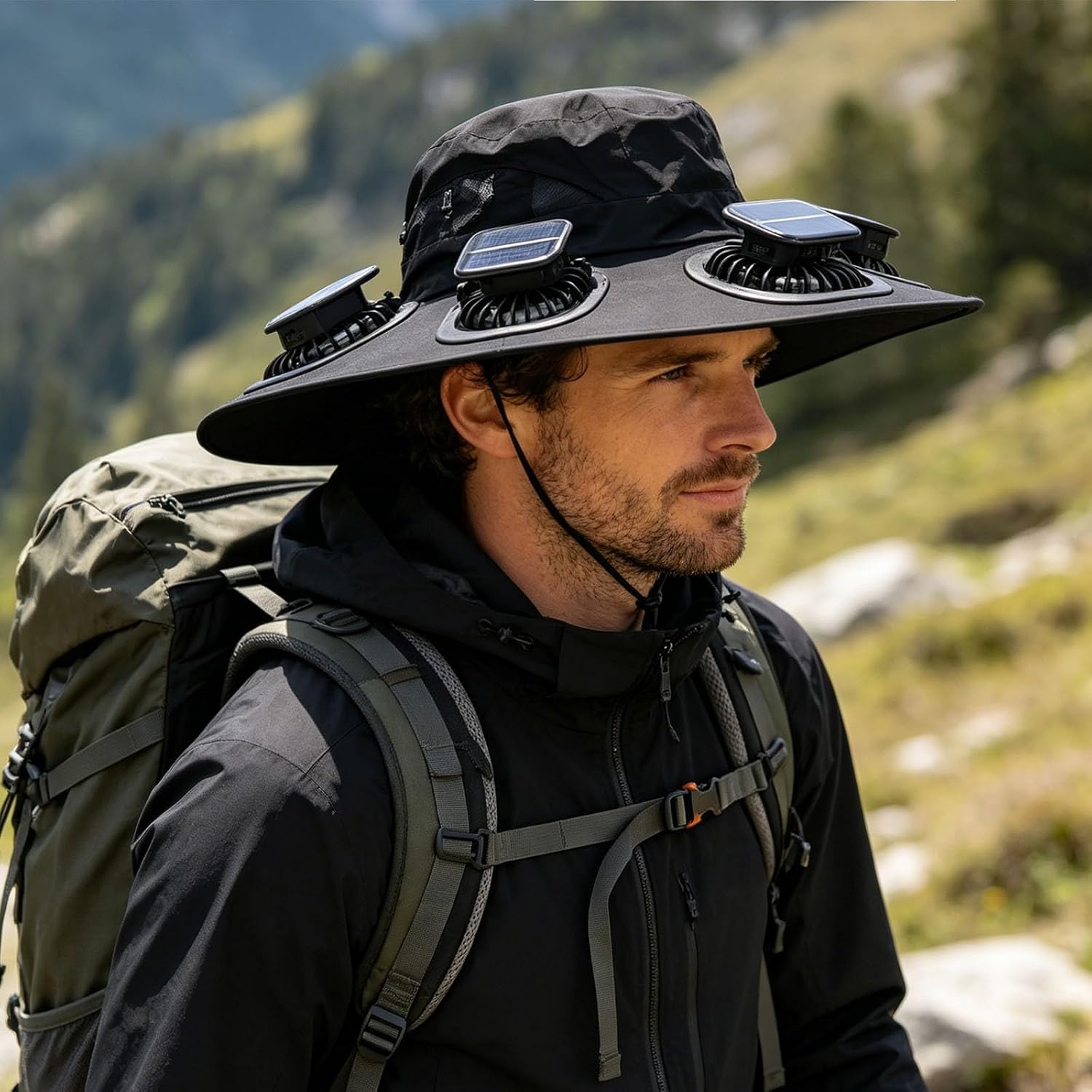 2026 Hot Summer 6 Fans Visor C - Visor Sun Hat recension och pris