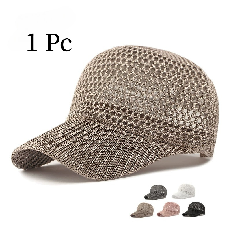 Men Women's Breathable Mesh Ba - Baseball Cap Structured recension och pris