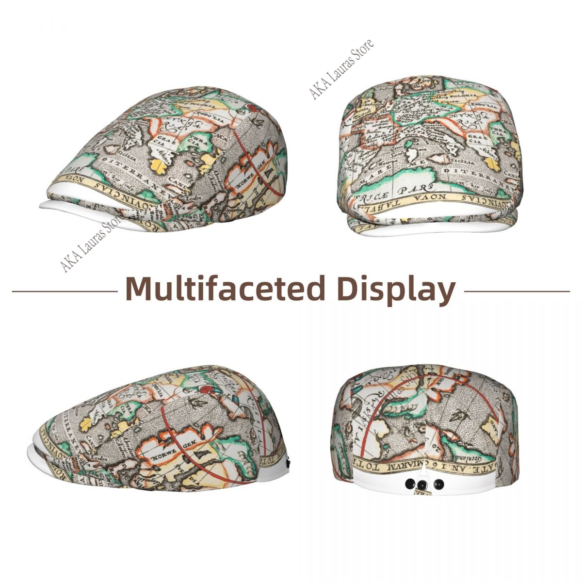 Newsboy Cap Peaky Octagonal Ha - Newsboy Cap Ivy recension och pris