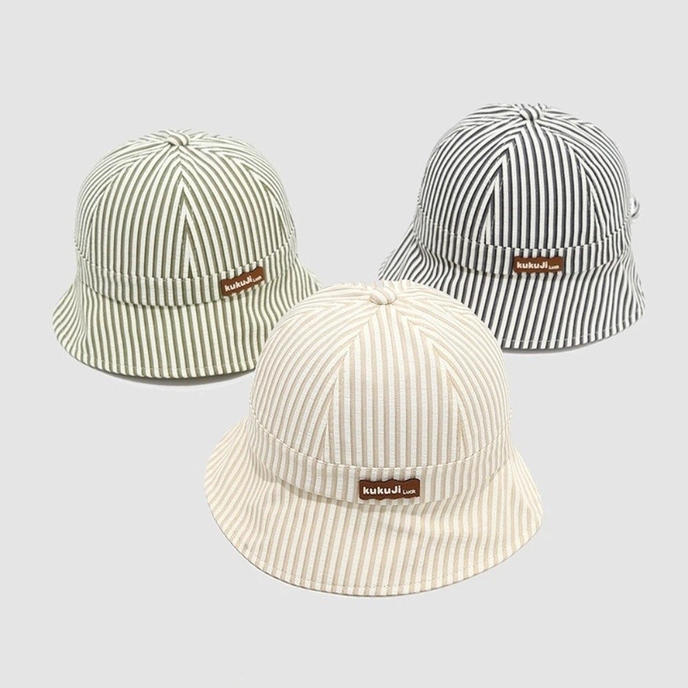 New Striped Baby Bucket Hat Ad - Bucket Hat Cotton recension och pris