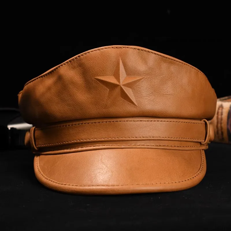 Novel Army Cap For Men Retro F - Snapback Hat Flat recension och pris