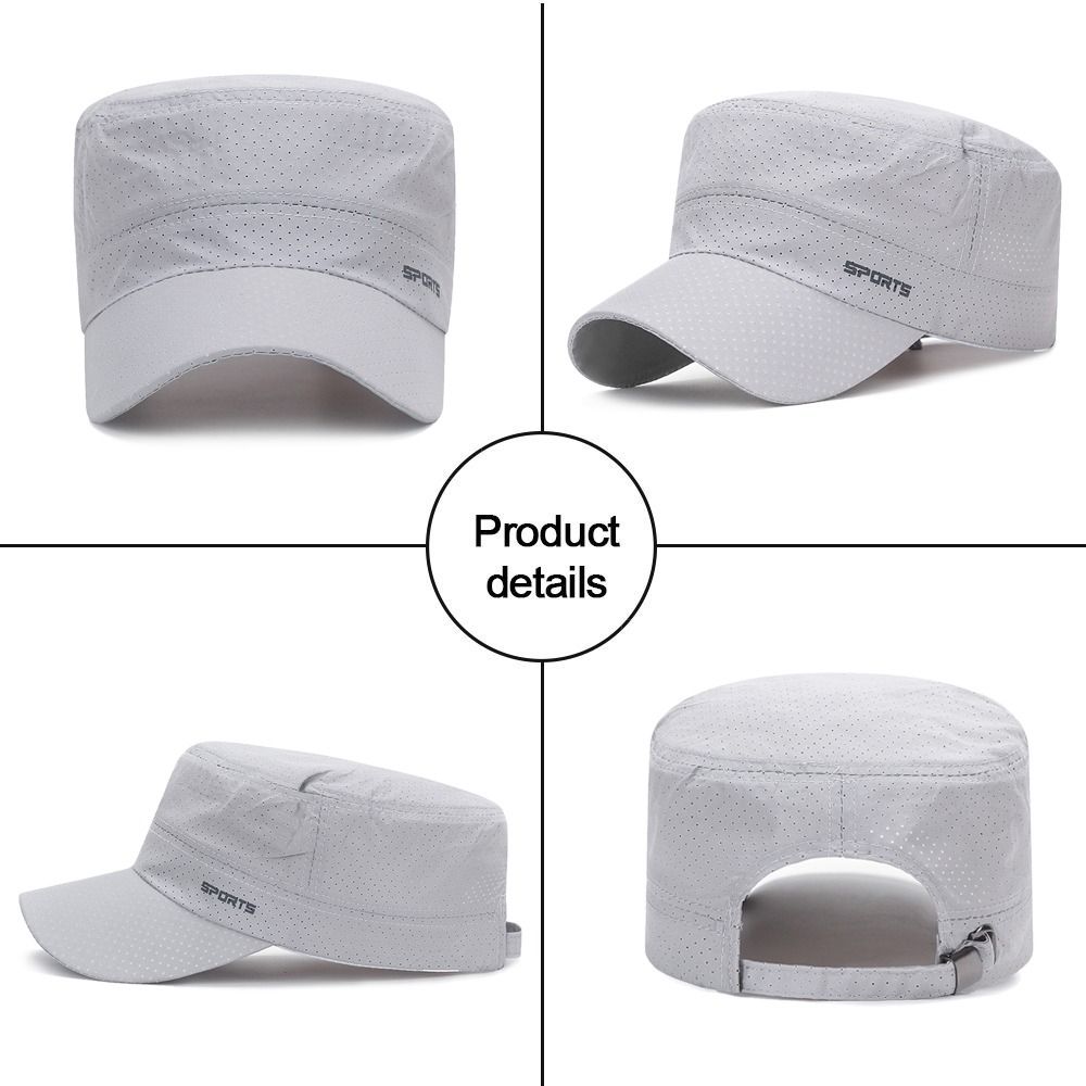 Outdoor Breathable Sun Hat Adj - Snapback Hat Flat recension och pris