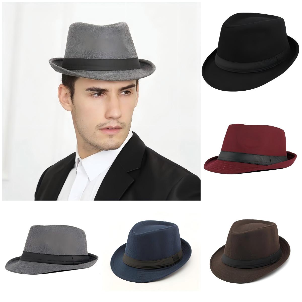 Hat for Men New Autumn Winter  - Fedora Hat Wool recension och pris