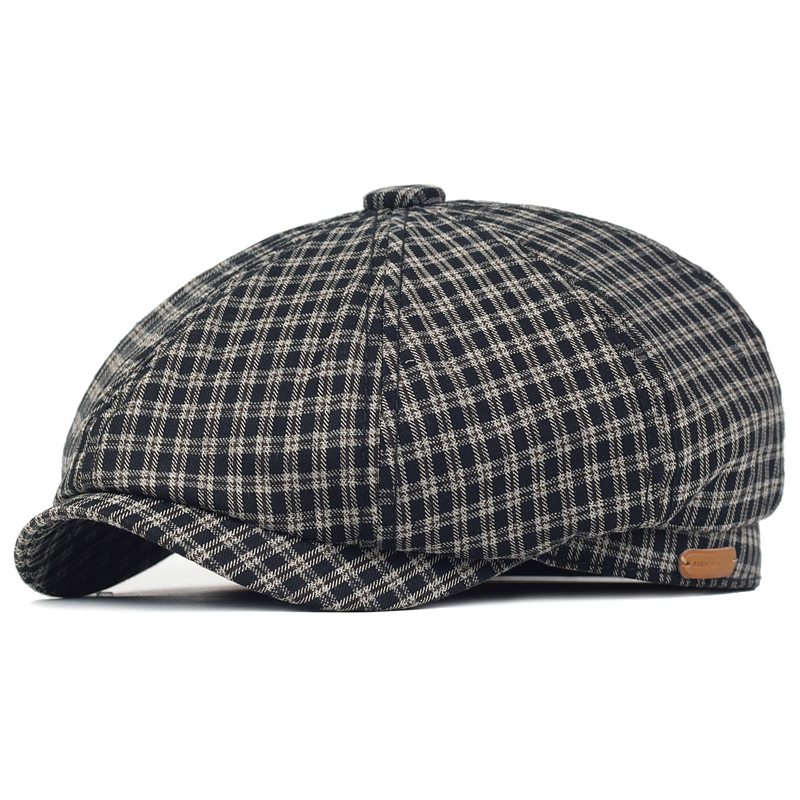 Spring Summer Plaid Newsboy Ca - Newsboy Cap Ivy recension och pris