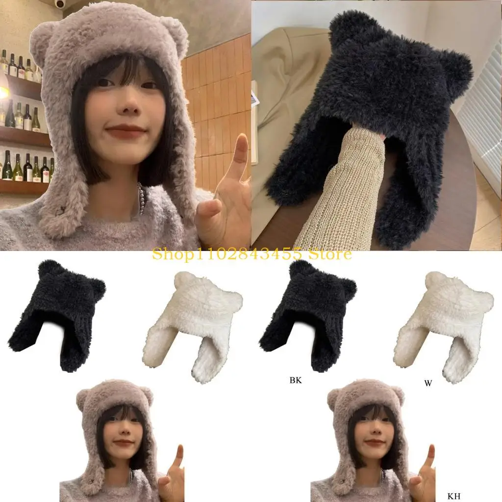 49MC Bear Earflap Ski Hat Bear - Trapper Hat Ear Flap recension och pris