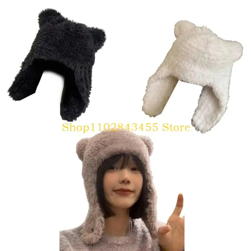 49MC Bear Earflap Ski Hat Bear - Trapper Hat Ear Flap recension och pris