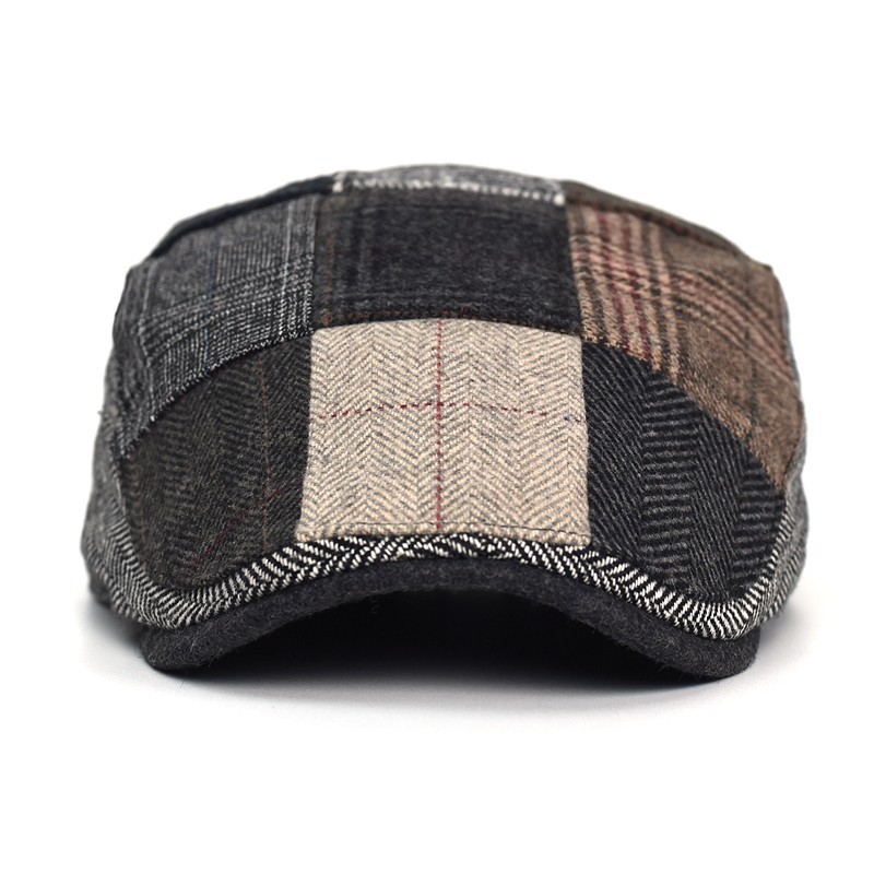 High-End Classic Men's Patchwo - Newsboy Cap Ivy recension och pris