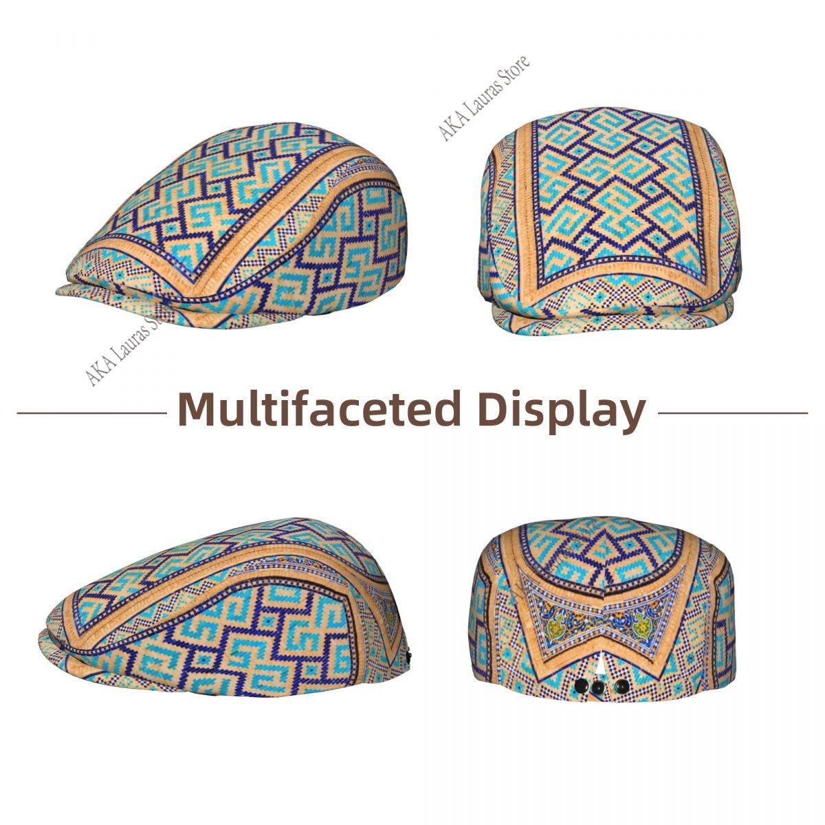 Newsboy Cap Peaky Octagonal Ha - Newsboy Cap Ivy recension och pris