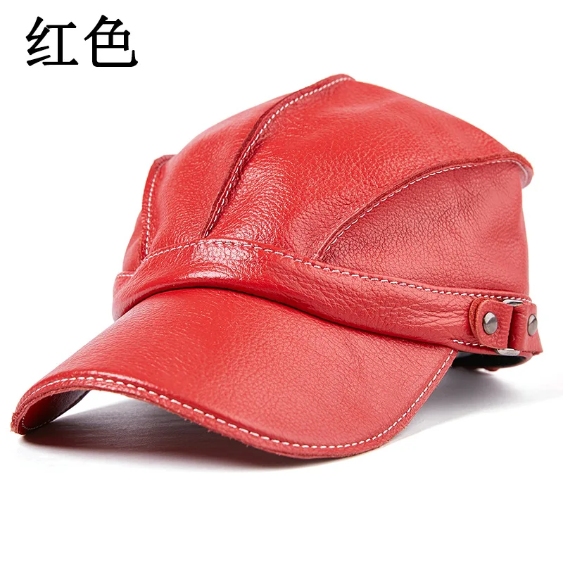 2026 Men's Genuine Leather Bas - Winter Trapper Hat recension och pris