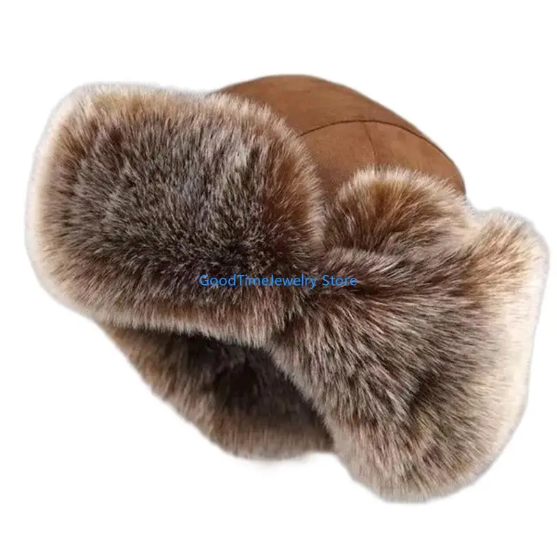 193D Furry Lined Trapper Hat w - Trapper Hat Ear Flap recension och pris