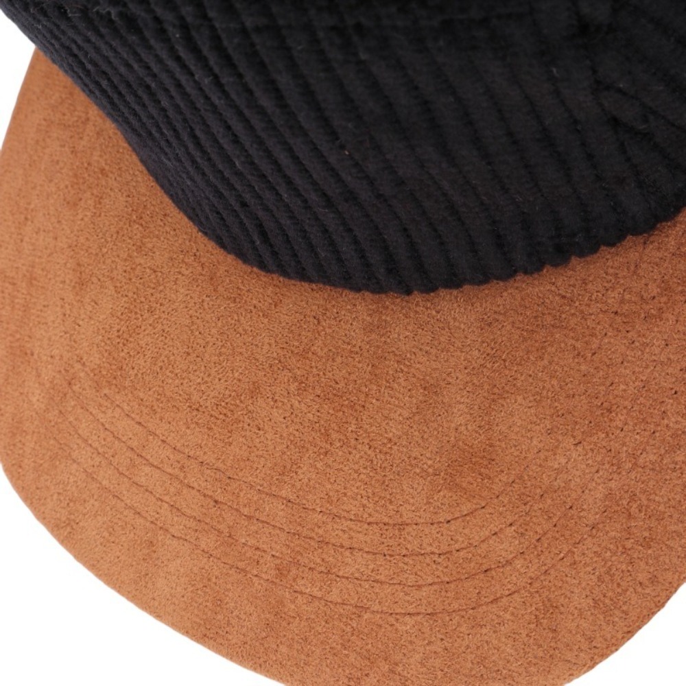 Casual Retro Flat Brim Basebal - Corduroy Cap 5 Panel recension och pris