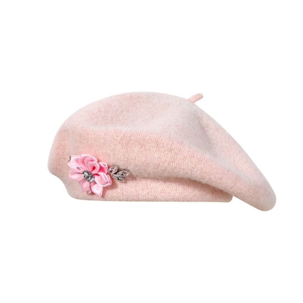 Sweet Solid Color Wool Beret C - Beret French Wool recension och pris