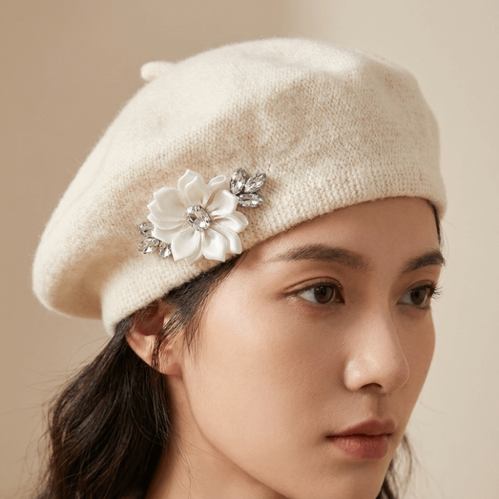 Sweet Solid Color Wool Beret C - Beret French Wool recension och pris
