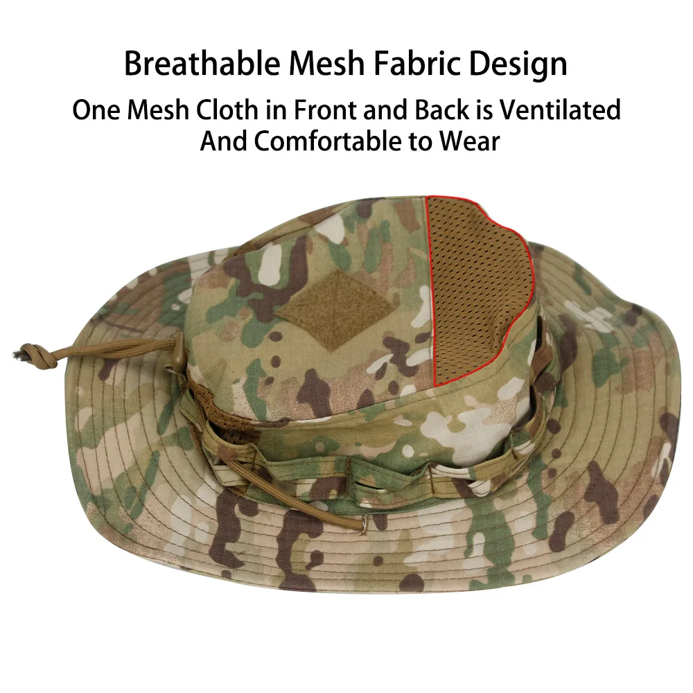 Tactical Camo Boonie Hat UPF 5 - Boonie Hat Tactical recension och pris