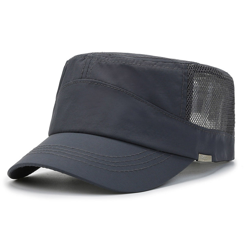 Summer Mesh Flat Top Hat for M - Snapback Hat Flat recension och pris