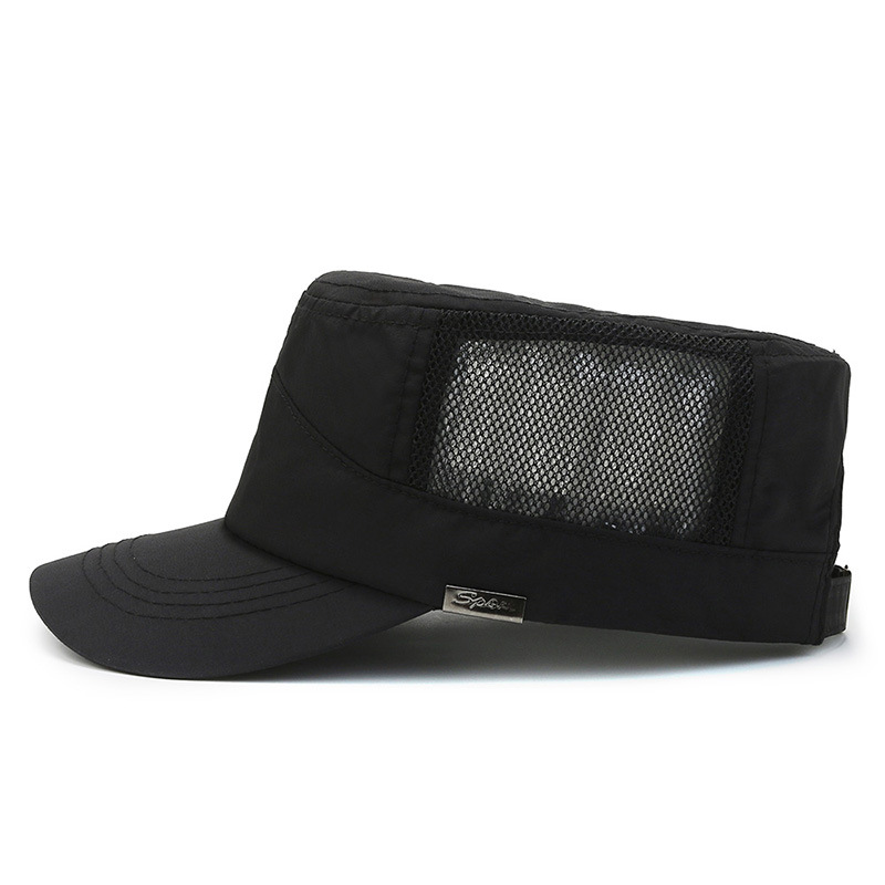 Summer Mesh Flat Top Hat for M - Snapback Hat Flat recension och pris
