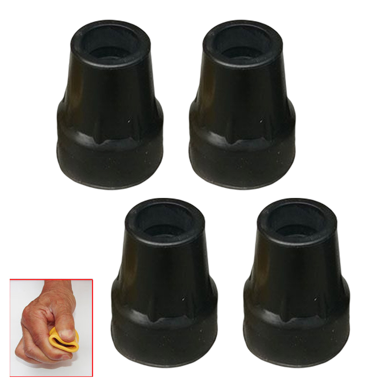4 PCS 22mm Trekking Pole Rubbe - Running Cap Lightweight recension och pris