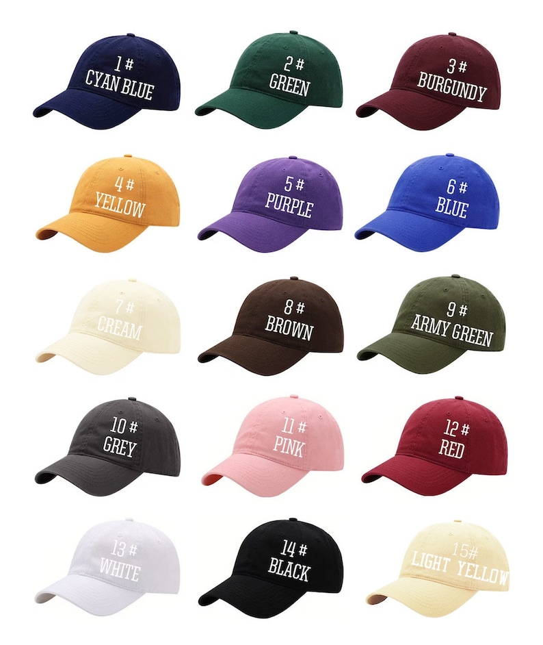 Personalized Embroidered Hat C - Dad Hat Cotton recension och pris