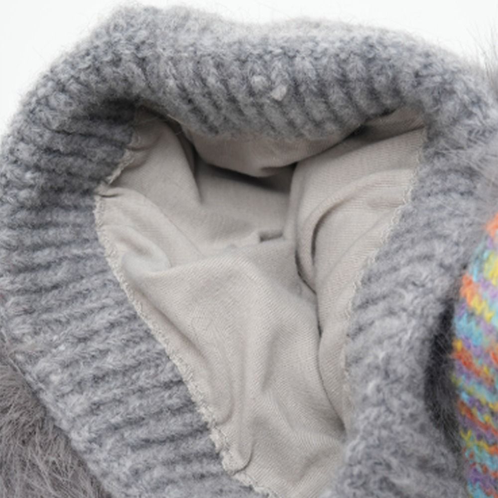 Retro Knit Ear Flap Beanie Cuf - Beanie Cuffed Knit recension och pris