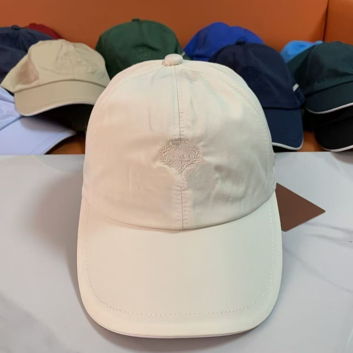 High Quality Solid Color Baseb - Baseball Cap Structured recension och pris