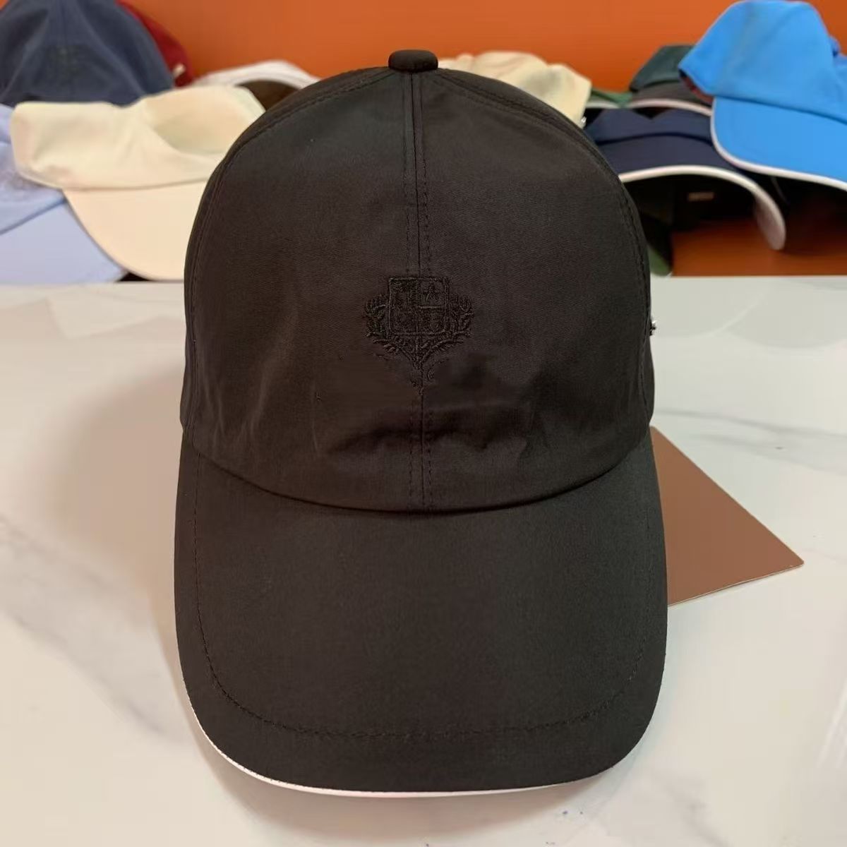 High Quality Solid Color Baseb - Baseball Cap Structured recension och pris