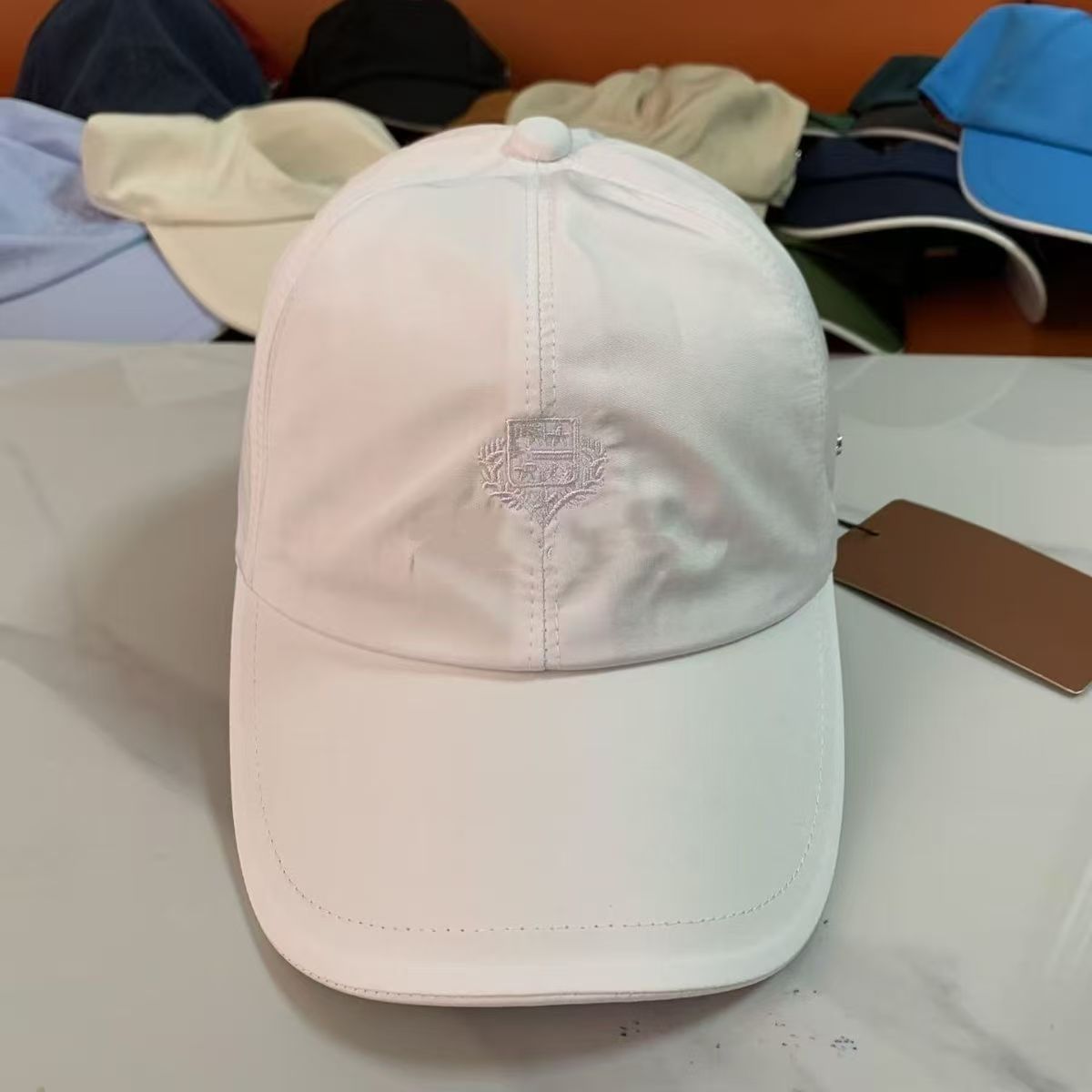 High Quality Solid Color Baseb - Baseball Cap Structured recension och pris