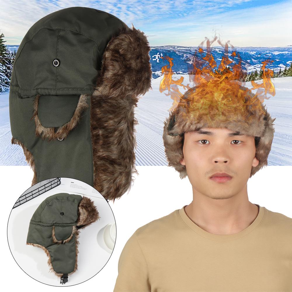 Warm Earflap Trapper Winter Ca - Trapper Hat Ear Flap recension och pris