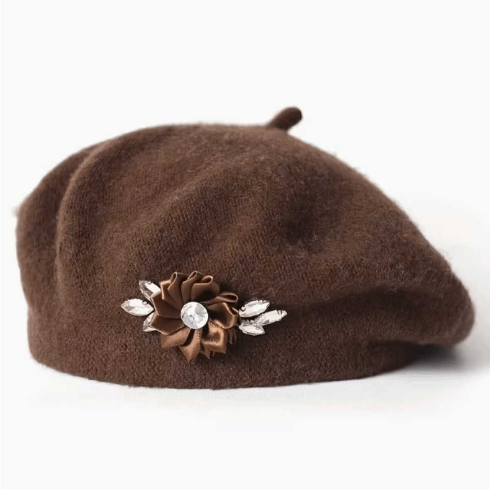 Fashion Solid Color Wool Beret - Beret French Wool recension och pris