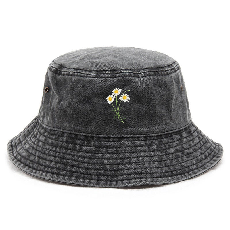 Customize Flower Cotton Washed - Bucket Hat Cotton recension och pris